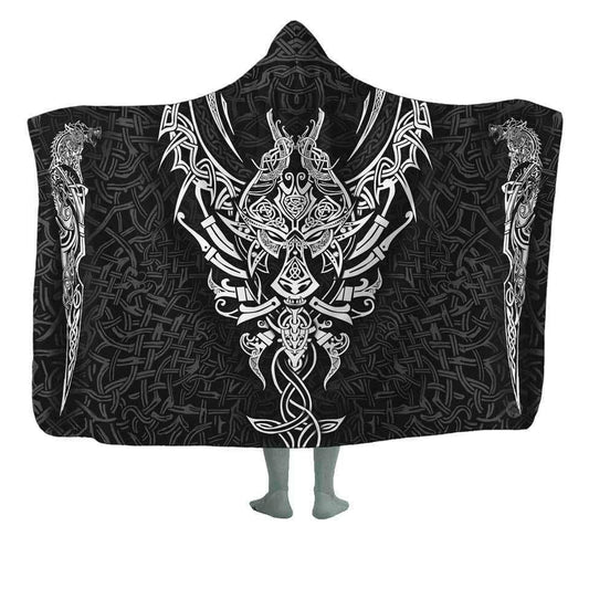 Hooded Blanket Adult-60x80 / Premium Sherpa / Original Ulfhednar Hooded Blanket ULFHEDNAR_HOODED-BLANKET-60x80-SHERPA