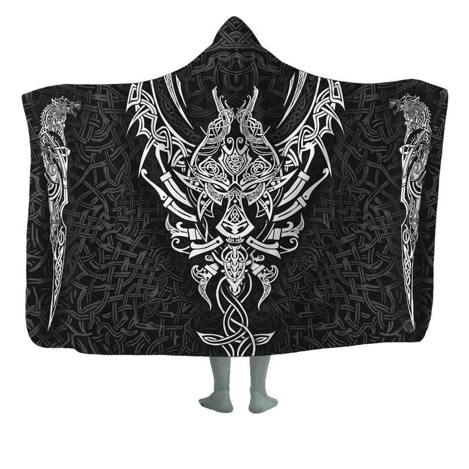 Hooded Blanket Adult-60x80 / Premium Sherpa / Original Ulfhednar Hooded Blanket ULFHEDNAR_HOODED-BLANKET-60x80-SHERPA