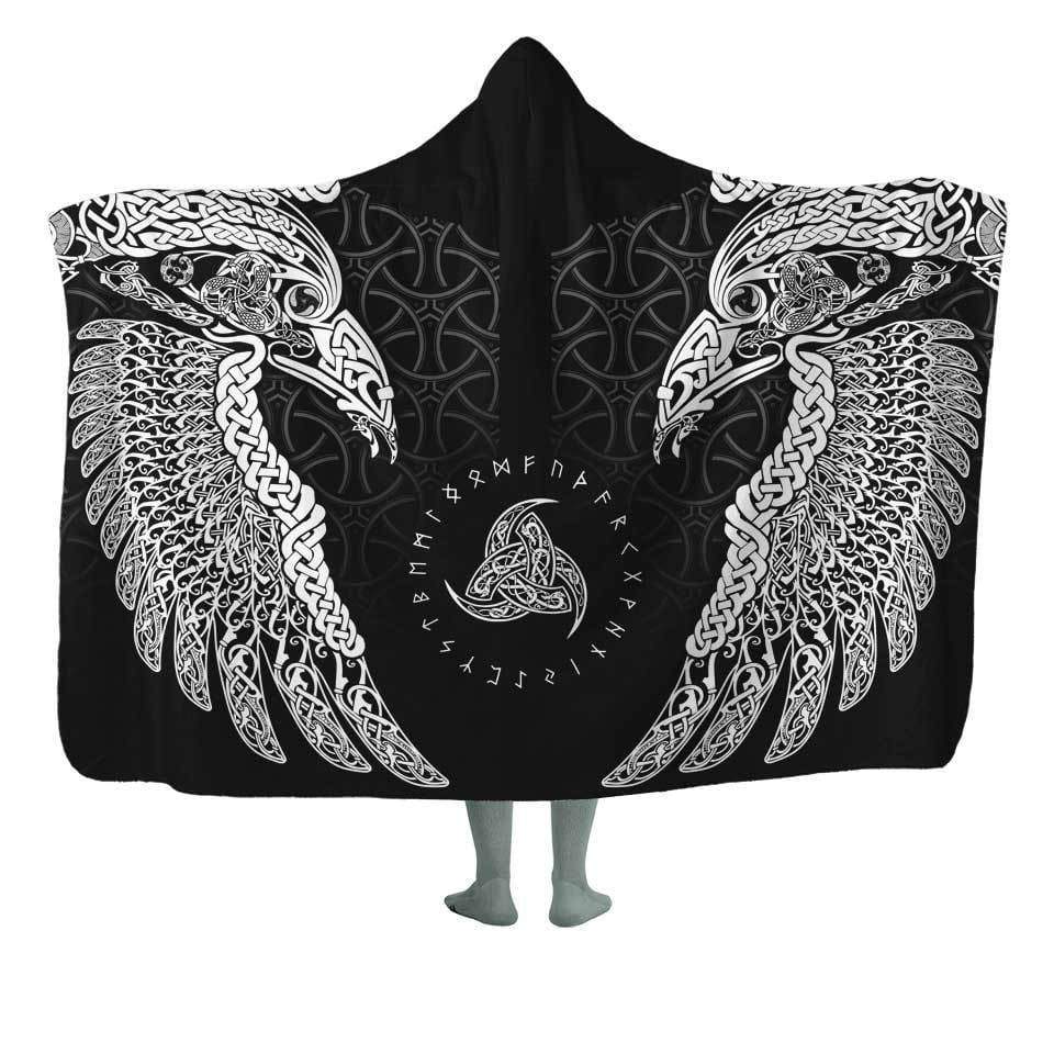 Hooded Blanket Muninn Hooded Blanket