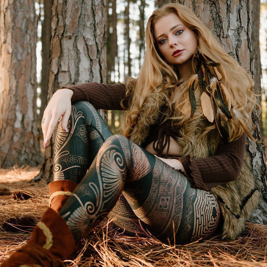 Leggings XS Labyrinth Leggings LABYRINTH_LEGGING-6PAN_XS