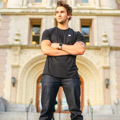 Lunafide Solids - Black Shirt