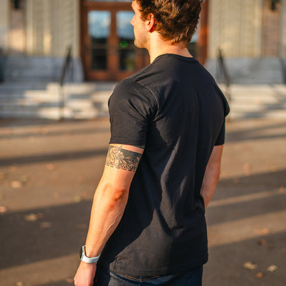 Lunafide Solids - Black Shirt