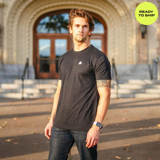 Lunafide Solids - Black Shirt