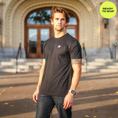 Lunafide Solids - Black Shirt