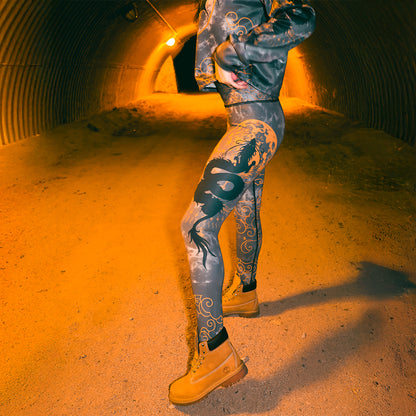 Dragon Rider High Waisted Leggings