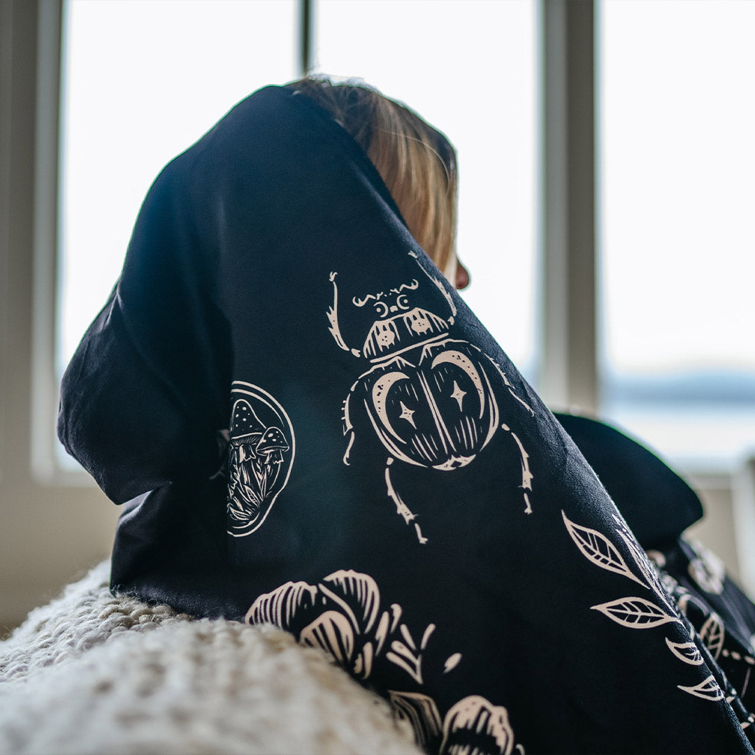 Magick Hooded Blanket - Ready To Ship