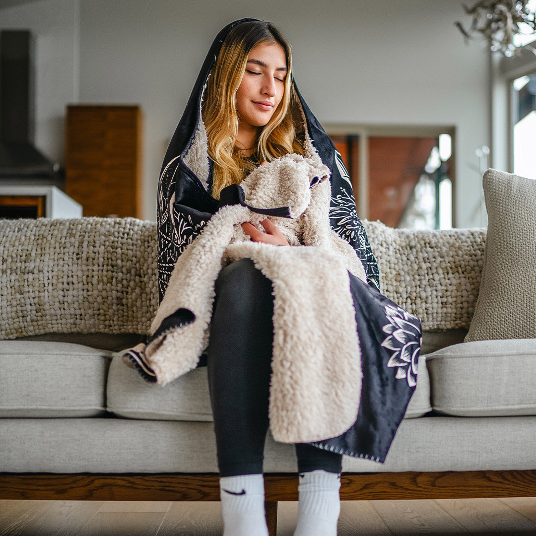 Magick Hooded Blanket - Ready To Ship