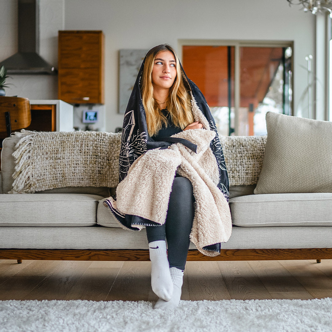 Magick Hooded Blanket - Ready To Ship