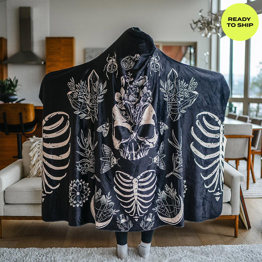 Magick Hooded Blanket - Ready To Ship