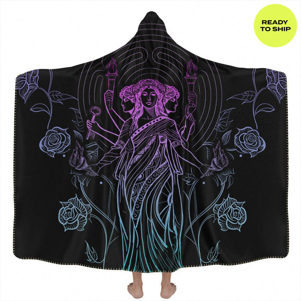 Hecate Hooded Blanket - Limited - Ready To Ship