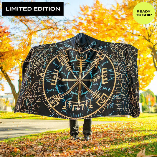 Vegvisir Hooded Blanket - Limited - Ready To Ship