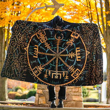 Vegvisir Hooded Blanket - Limited - Ready To Ship