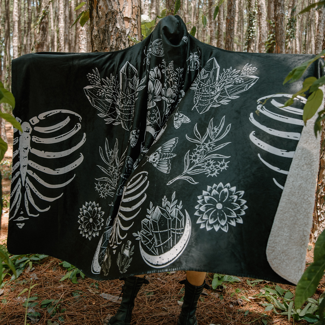 Magick Hooded Blanket - Ready To Ship